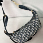 Christian Dior Small D-Journey Bag Dark Blue